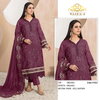 Maaria A Present Heavy Orgenza With Embroidery Sequence Work Dress Material Wholesale Online